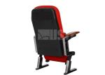Fabric / PU / Leather Church Auditorium Chairs Imported Hardwood Armrest