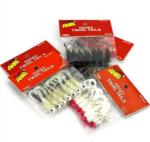 Customized soft plastic lures bait packaging fishing bag , fishing lure bag