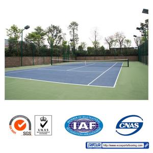 China 4mm Fadeless Surface PU Sports Flooring For Volleyball Court Colorful wholesale