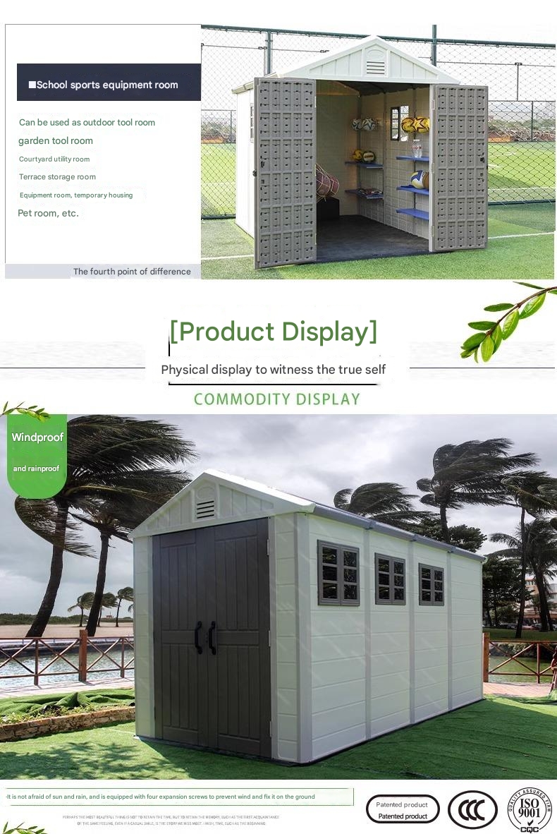 Removable Small Room for Steel Structure Outdoor Garden Simple Room Assembly Sundry Storage