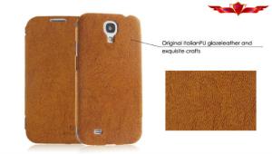 China New Hot Selling High Quality PU Waterproof Cases For Samsung Galaxy S4 I9500 Multi Color wholesale