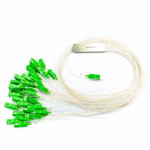 China 1X16 PLC 1310nm Fiber Optic Splitter G657A1 Gpon Epon SC APC UPC wholesale