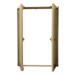SS201 1 Hours Safety Fire Resistant Steel Door For Residential House