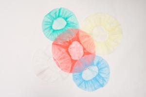 China Free Size Alternative Color Disposable Non Woven Bouffant Cap wholesale