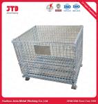 Steel Q195 Storage Wire Cage Wire Display Shelving