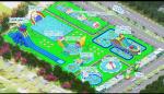 Customizable INFLATABLE WATER PARK for Your Water Park Business