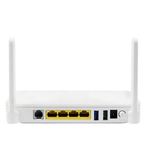 China Echolife 10G ONU HN8346V5 4GE+1POTS+2USB+2.4G&amp;5G wifi 10G-EPON huawei ONT Dual Band English Firmware Fiber Optic Equipme wholesale