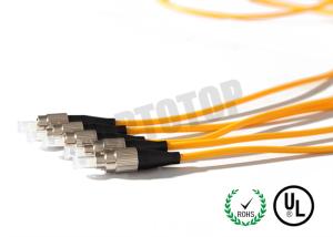China 5m Simplex Fiber Optic Patch Cord Pvc Jacket Low Excess Loss , Corning G657A wholesale