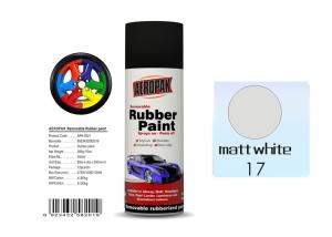China Matt White Rubber Coat Spray Paint Fan - Shaped For Car Wheels APK-8201-17 wholesale