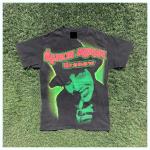 Support Customized Logo Heavy 100% Cotton Acid Wash T-Shirt for Lovers of