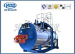 Automatic Horizontal Gas Fired Hot Water Boiler , High Pressure Steam Boiler