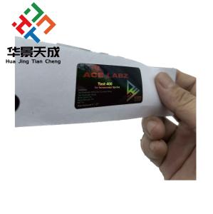 China Customized Bottle Sticker Label With Permanent Adhesive For High Standards wholesale