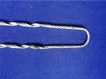 Length 50in Preformed Dead End Zinc Galvanized Wire Package 50pcs/Box