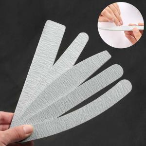 China Grey Color Nail Care Tools Sandpaper Nail File Size 18 X 2 X 0.4cm For Finger Care wholesale