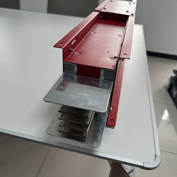 ISO9001 500A Busbar Trunking Electrical Flexible Cooper Busway Fire Resistant