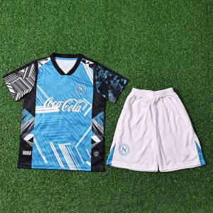 China 2024-2025 Napoli Children Training Uniforms Football Jerseys Support Group Customization wholesale