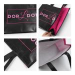 Custom Order Eco-Friendly Fabric Non Woven Logo Shopping Bag for Exhibition
