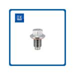 Steel Outer Hex Flange Screw Oil Plug Thread Hexagonal Oil Plug DIN910