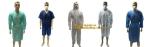 durable chemical resistant lab coats,elastic material coverall workwear