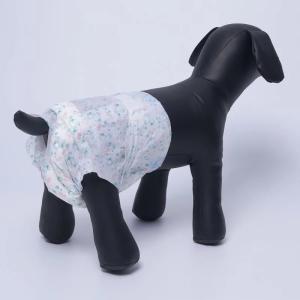 China Female Disposable Pet Diaper High Absorbent For Dogs Non Woven Fabric wholesale