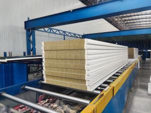 China Fireproof Color Coated Sandwich Wall Panel System With Durability And Waterproof wholesale