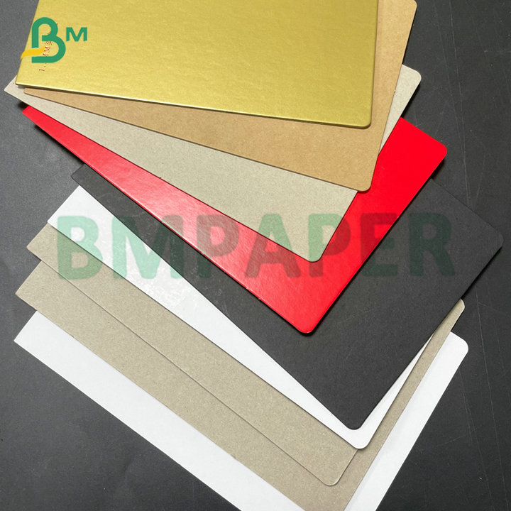 Multi-color Thick Laminated Paperboard 1mm  1.5mm 2mm For Making Rigid Boxes
