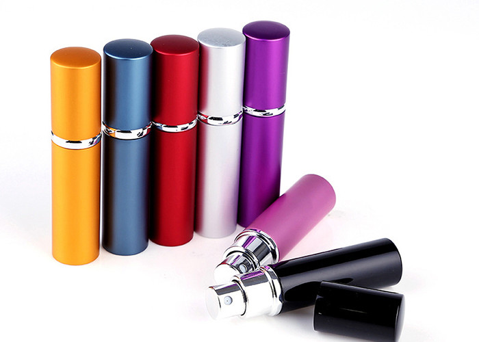 Mini Refill Cosmetic Glass Bottles Portable Atomizer 5ml Capacity For Travel