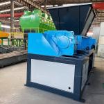 9CrSi/D2/SKD-11 Blades Double Shaft Shredder for Wood Waste and Metal Crushing