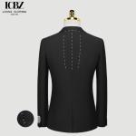 3-Piece Suits for Adults Performance Host Men's Suit Tuxedo Groom Wedding Dress
