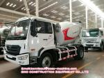 82kw 4CBM Concrete Handling Equipment Concrete Mixer Truck