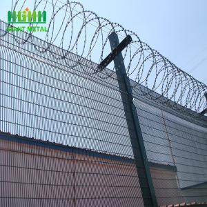 China 8 Feet Height 358 Fence Colorful Pvc Coated With I Type Post wholesale
