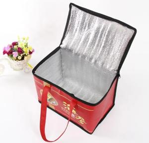 China Reusable Insulated Cooler Bag For Food Transport Hot Cold Camping Grocery Delivery wholesale