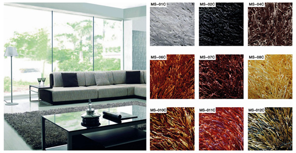 Machine Washable Chinese Classic High-Low Loop Pile Healthy Tufted Carpet For Residential
