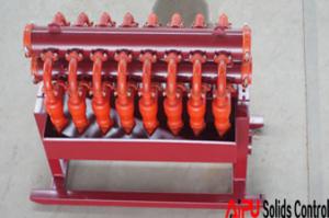 China Large Capacity 6 Inch Inlet Oilfield Drilling Mud Desilter wholesale