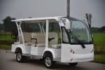 Customized Mini Electric Sightseeing Cars Four Wheels With Hydraulic Braking
