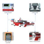 1000W 2000W Fiber Laser Cutting Machine For Metal Pipe And Iron Sheet