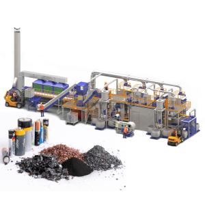 China Lithium Ion Battery Recycling Line for Paper Final Product in Machinery Repair Shops wholesale