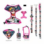 Heavy Duty Pet Harness Vest Sweat Resistant Poop Bag Holder
