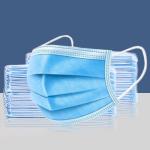 Anti Dust Protective 3 Ply Disposable Face Mask , Perfect Disposable Dust Mouth