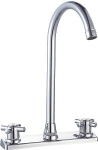 8'' Centerset Kitchen Sink Faucets Two Handles OEM ODM Quick Installation