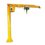 250kg Cantilever Electric Jib Crane Light Duty For Factory Maintenance Rotation