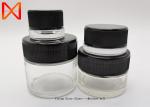 Flint Luxury Glass Cosmetic Jars With Lids High Clear Transparent Durable