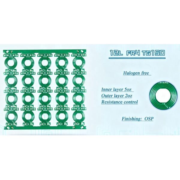 Top quality FR4 Multilayer PCB With 5oz/2oz Copper For Industrial Applications