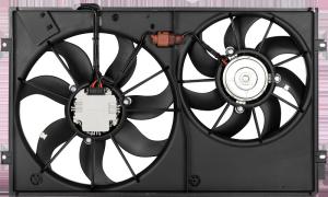 China 1TD121203A Volkswagen Radiator Fan For PQ35 Tiguan 2.0 1.6 Octavia 2.0 wholesale