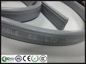 China Flat Elevator Cable with TV Cable ECHU Traveling Cable, Flat Elevator Cable with Cat6 wholesale