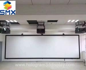 China Large 4K 3D Cinema Screens Silver 3D Projection Screen with Silver Painting wholesale