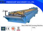 23 Stations Roof Roll Forming Machine , Stainless Steel Machinery