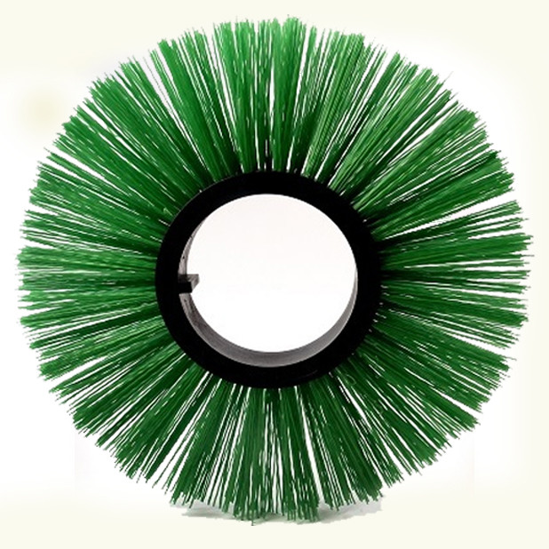 Tufted Circle Wide Segment Sweeper Wafer Brush