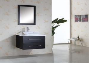 Hanging Prima Vanity Waterproof Bathroom Cabinets With Mounted Sink And Mirror