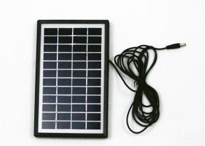 China High Efficiency 13*52mm 3W 12V Glass Laminated Solar Panels wholesale